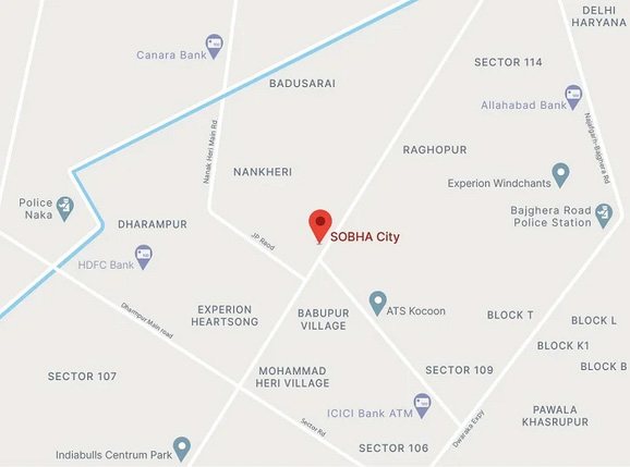 sobha map